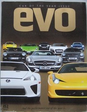 EVO magazine Car of the Year 2010 Issue 152