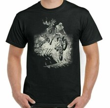MotoX T-Shirt Mens Skull Moto