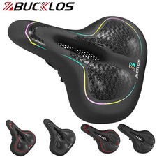 BUCKLOS BS01/BS02 Bicycle Seat Saddle 165/208mm Comfort Sporty Cushion Pad Shock