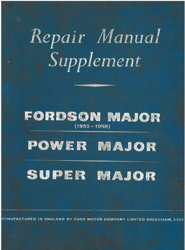 Fordson major power - fordson, major,