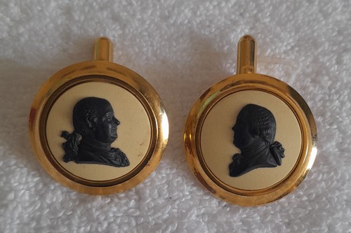 Vintage wedgwood cufflinks - wedgwood,