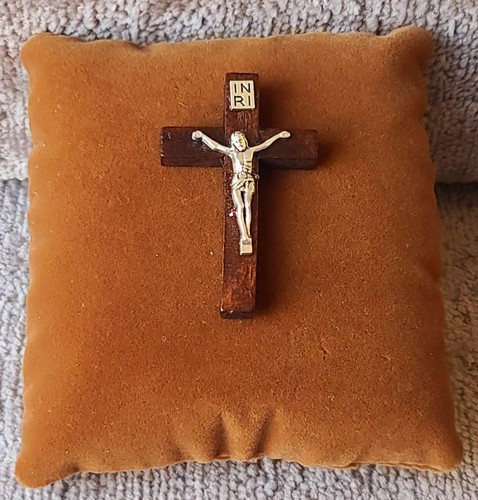 Wooden crucifix cross jesus - wooden,