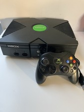 Xbox Original Console - Black - With Cables and Controller