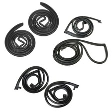 Complete Rubber Door Weatherstrip Seals Kit Set NEW for Chevy GMC Van