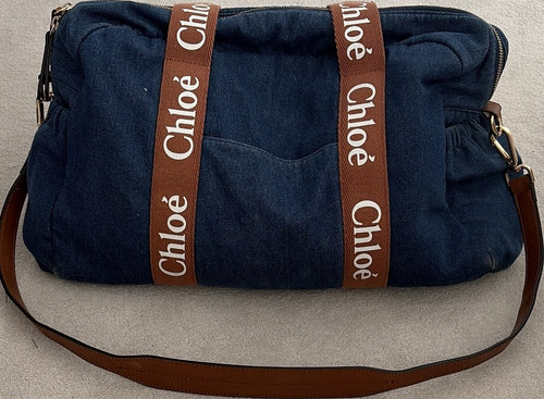 Chloé solid denim baby - denim,