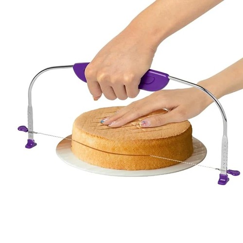 Adjustable cake leveler for - adjustable,