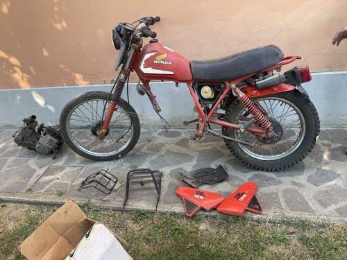 Honda 125 paris - paris, dakar