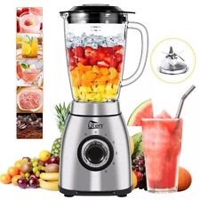 Uten 1800W Glass Table Blender Smoothie Maker Juicer Ice Crusher