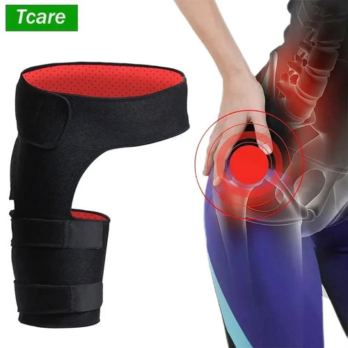 Adjustable hip brace thigh - hip,