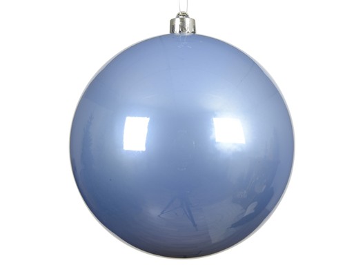 Extra large blue bauble 20cm - large,
