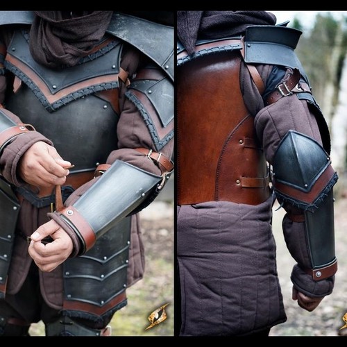 Medieval rogue steel arm - rogue,