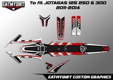 FOR JOTAGAS 2011-2014 CUSTOM GRAPHICS KIT TRIALS DECALS STICKERS