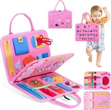 8 in 1 Toddler Busy Board