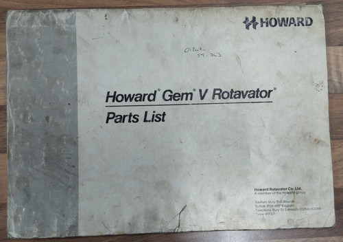 Howard rotavator gem super - v,