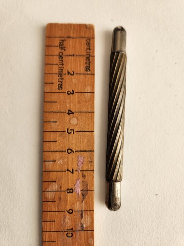Antique metal dip ink pen - metal,