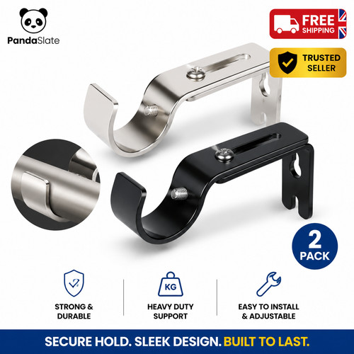 Metal curtain rod rail - curtain,