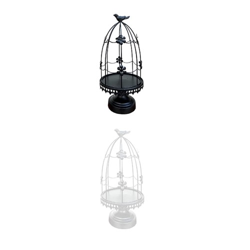Bird cage candle holder - cage,