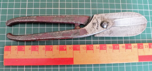 Vintage roebuck tin snips - vintage,
