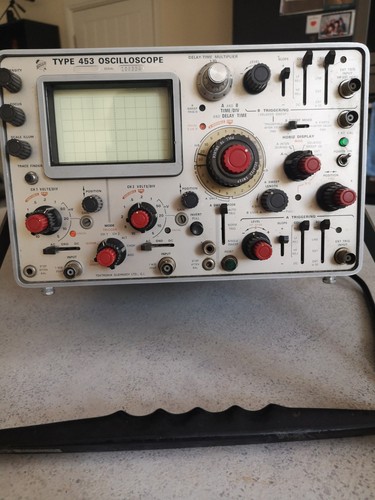 Tektronix 453 power - on, tested