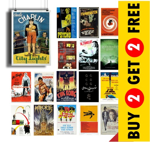 Classic movie poster options - poster,