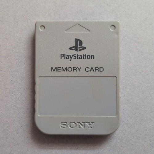 Ps1 memory card grey - ps1,