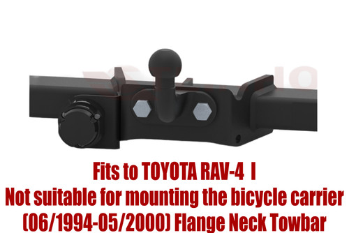 Flange neck tow - tow, bar