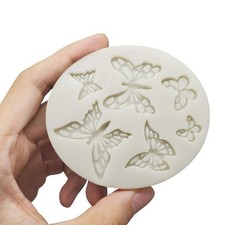 Butterfly Fondant Silicone Mold Sugarcraft Wedding Cake Decorating Tools^+