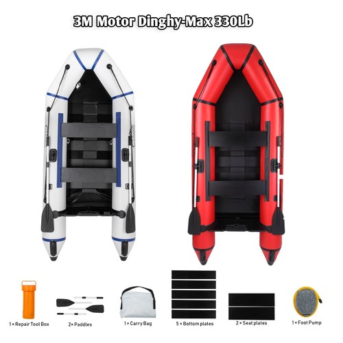 Inflatable boat slatted - 3m,