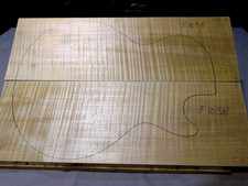 Flame Maple Carved Top for