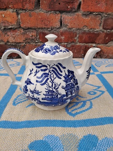 Vintage blue white willow - blue, &