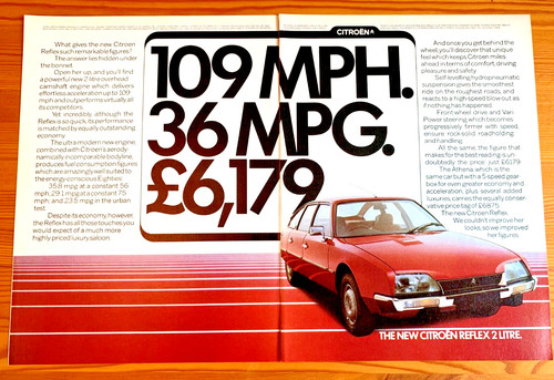 Citroen reflex 1980 - cx,