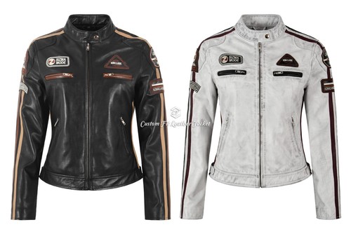 Sizma ladies leather jacket - ladies,