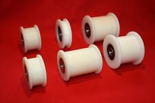 50mm Square Flat Nylon Pulley Idler Wheel, Ball Bearing nylon rollers 