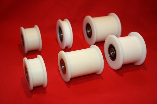 60mm square flat - flat, pulley