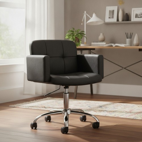 Captain desk chair black - desk,