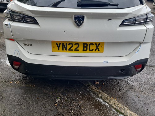 2022 peugeot 308 mk3 bumper - 2022,