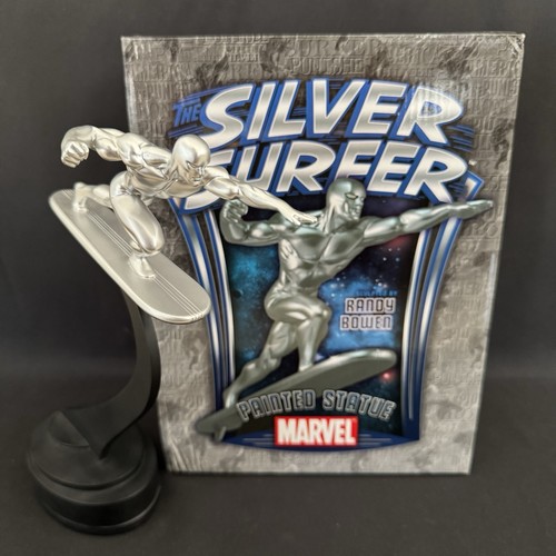 Silver surfer statue - silver,