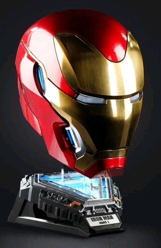 Iron man mk50 helmet base - iron,