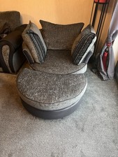 DFS Large Cuddle Swivel Chair 