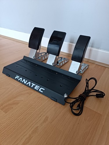 Fanatec csl pedals with clutch - with,