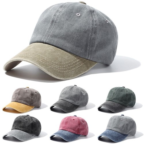 Vintage distressed faded caps - vintage,