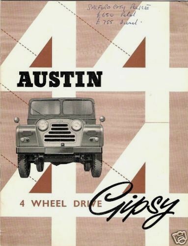 Austin gipsy 4x4 1958 1959 - 4x4, uk
