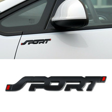 1x Car Metal 3D SPORT Logo