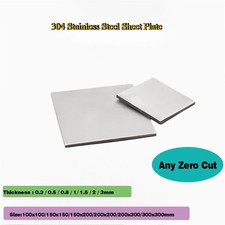 304 Stainless Steel Sheet Plate /Single Sided Brushed Metal Polished Plate 