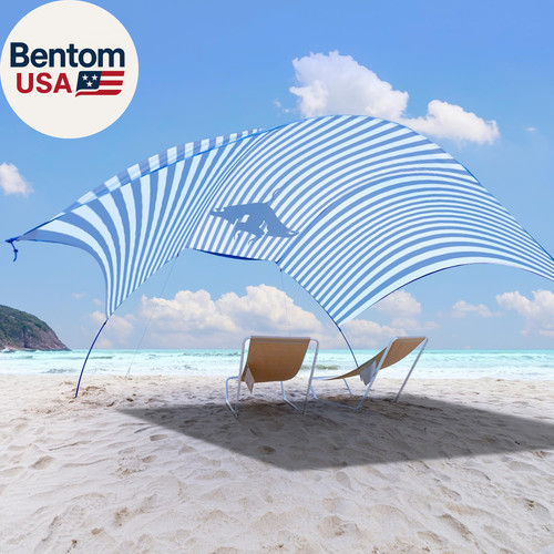 Beach wind powered shade - wind-powered,