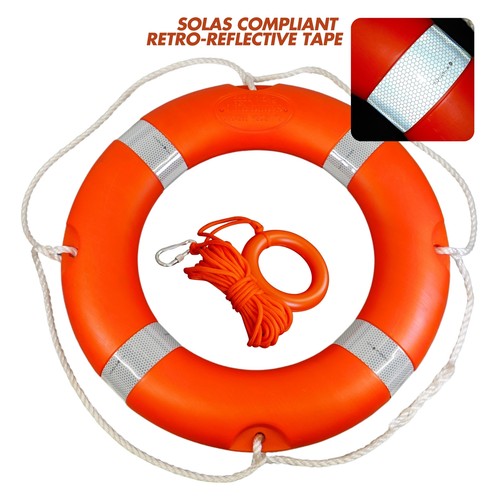 Lifebuoy ring 58cm 10m - ring,