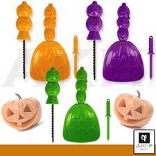 CARVEKING PUMPKIN CARVING KIT SET LOT STENCIL TOOLS HALLOWEEN DECORATION NEW