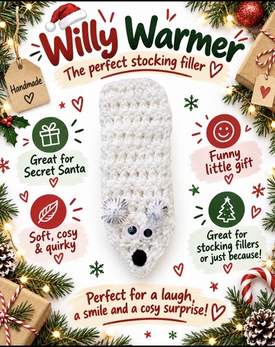 Polar bear willy warmer funny - warmer!,