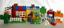 Lego Duplo House and Shop Set- Figures and dog