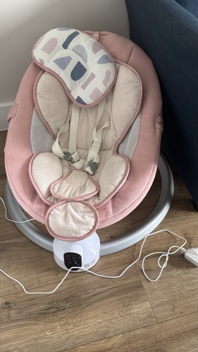 Baby pink rocker chair - baby,
